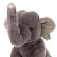 The Petting Zoo Asian Elephant Stuffed Animal, Gifts for Kids, Wild Onez Zoo Animals, Asian Elephant Plush Toy 12 inches
