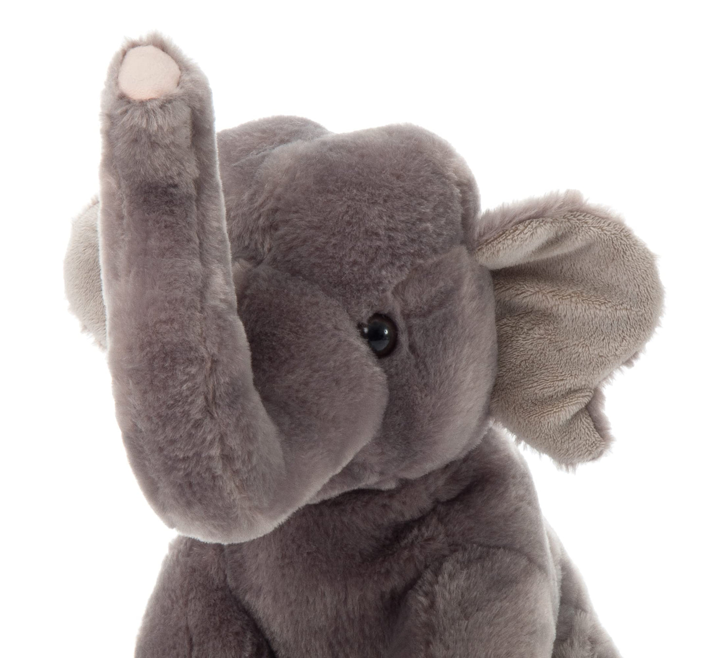 The Petting Zoo Asian Elephant Stuffed Animal, Gifts for Kids, Wild Onez Zoo Animals, Asian Elephant Plush Toy 12 inches