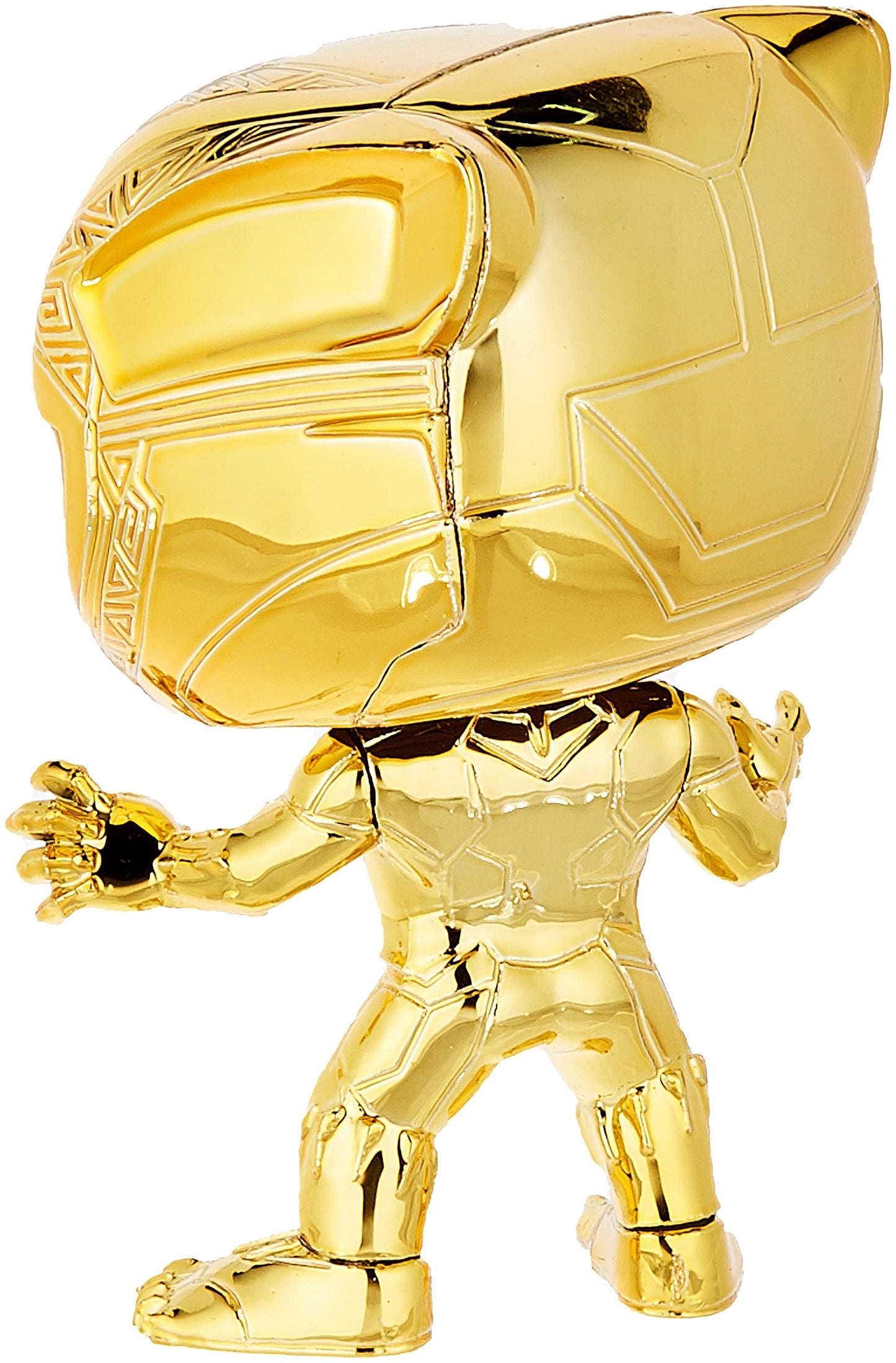 Marvel Studios 10 Funko Pop! Marvel Black Panther Vinyl Bobble Head [Gold Chrome] (Pre-Order Ships January)