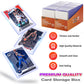 400 Card Sleeves Top Loaders For Cards, Arjiekwei 3'X4' Baseball Card Protectors Hard Plastic, Premium Toploaders Card Holder For Sports Football Trading Cards (200 Toploaders + 200 Penny Sleeves)