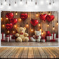 KatchOn, Valentines Day Backdrop - XtraLarge, 72x44 Inch | Valentines Backdrops for Photography | Happy Valentines Day Banner, V