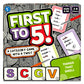 Skillmatics Board & Card Game - First To 5, Easter Basket Stuffers, Category Game With A Twist, Perfect For Parties, Family, Game Night, Gifts For Kids, Teens, Adults, Ages 8, 9, 10 & Up