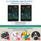 2 Pack 12 Inch Lcd Writing Tablet, Electight Colorful Doodle Board, Eye Protection Drawing Board With Lock & Erase Func, Birthda
