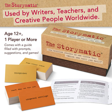 The Storymatic Classic – Creative Writing Prompts And Story Games – Storyteller Cards – Teacher Tool