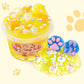 Corgi Yellow Slime Kit - Big Bucket with Slime Clay, 9 Add-ins, Crunchy Slime Sensory Toys, Slimes Party Favors for Girls & Boys