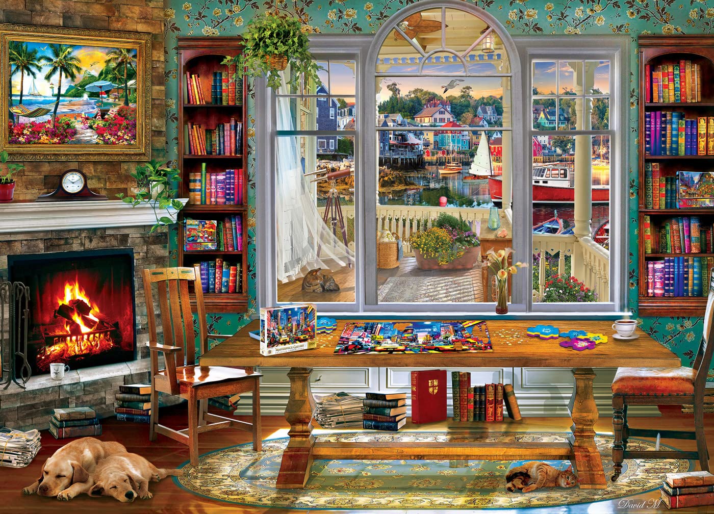 A Puzzling Afternoon 1000Pc