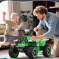 Anpabo 6V 7Ah Kids Atv Ride On Toy, 4 Wheeler For Toddler W/Headlight, Forward & Reverse, Horn, Music Player, Usb, Mp3, Treaded