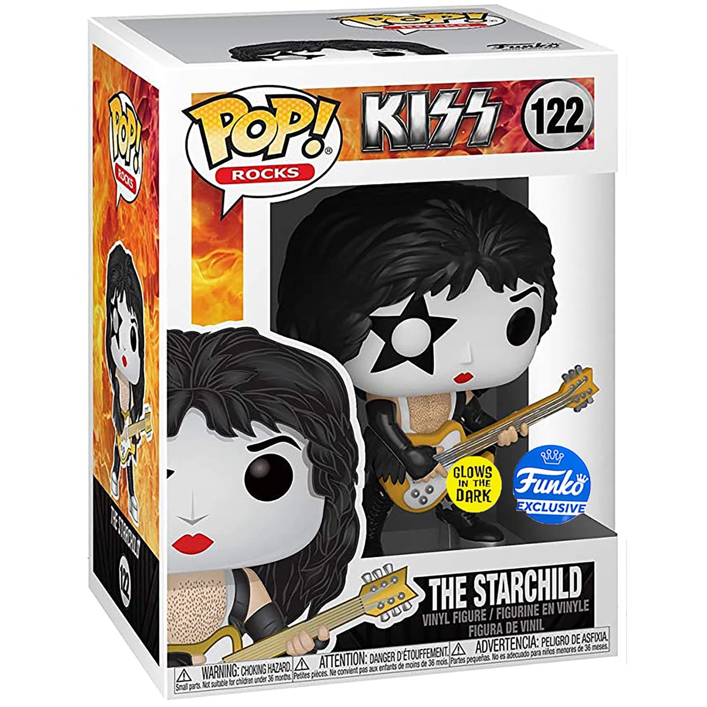Funko POP! KISS: The Starchild - Glow in The Dark Collectible - Online limited availability
