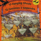 Greenbrier Set of 10 Hanging Ghosts - 8 X 8 - Halloween Decorations