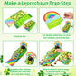 Halloscume 116pcs DIY Leprechaun Trap Kit St Patricks Day Decorations DIY to Catch a Leprechaun Trap Craft Set Rainbow Irish Th