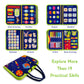 Tenfans Busy Board - Montessori Toys For 1 2 3 Years Old - Sensory Toys For Autism - Toddler Toys Gift For Boys & Girls Learning