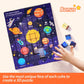 Silymoly Magnetic Blocks Space Exploration Editon Set Magnetic Building Blocks Stem Montessori Sensory Toys Age 3-5 4-8 5-7 Gift