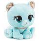 Gund P.Lushes Designer Fashion Pets Audrey Park Panther Premium Cat Stuffed Animal Soft Plush With Glitter Sparkle, Blue, 6