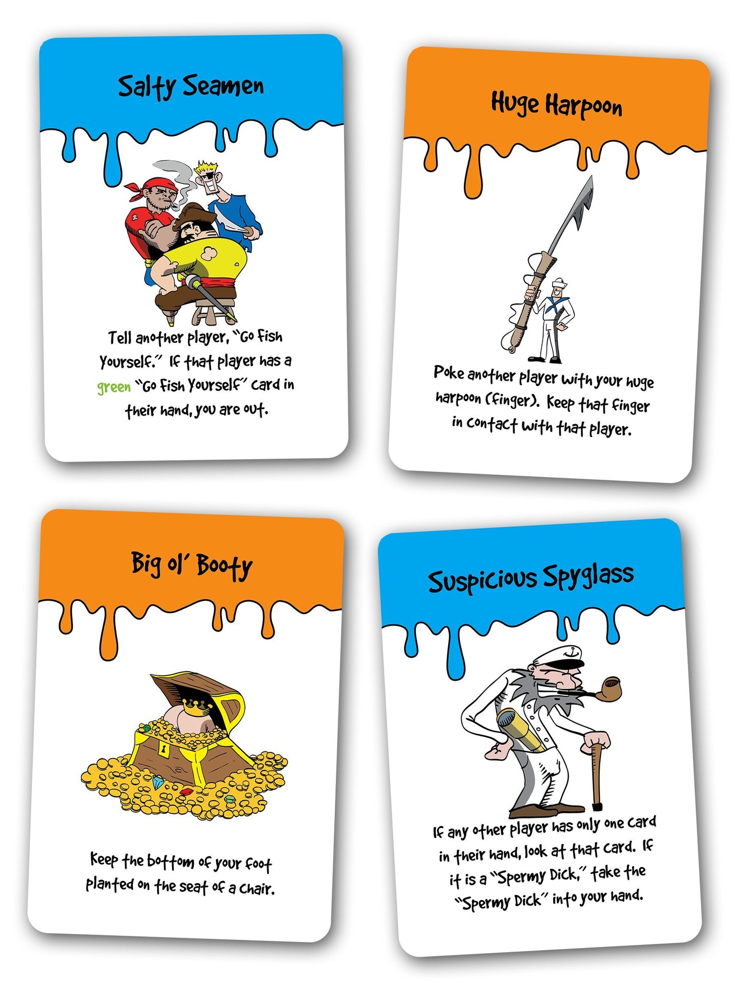 Headburst Go Fish Yourself! mature-themed Party Game - A Hilarious mature-themed Party Game