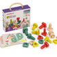 Miniland ECO Nuts & Bolts with Activities - STEM, Geometric, Shapes, Visual Motor Coordination, Highly Resistant