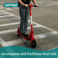 Gotrax GKS Electric Scooter for Kid Ages 6-12, Max 4 Miles Range and 7.5 Mph Speed, 6 Solid Rubber Wheels UL2272 Certification,
