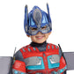 Disguise Optimus Prime Toddler Costume, Official Transformers Rise Of The Beasts Muscle Padded Costume And Mask, Size (3T-4T), Multicolor
