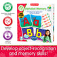 The Learning Journey: Match It! Memory - Alphabet - Capital and Lowercase Letter Matching Game with 26 Matching Pairs - Memory G