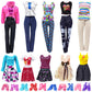 Doll Clothes For 11.5 Inch Girl Doll 20 Pcs Casual Wear Clothes And Doll Accessories With 10 Pairs Shoes +10 Fashion Doll Dresse