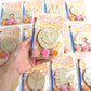 12 Pack Pre-Packaged Groovy Party Favors, Wooden Retro Cutouts with Magnets & Painting Kits for Kids, 70s Theme Birthday Decorat