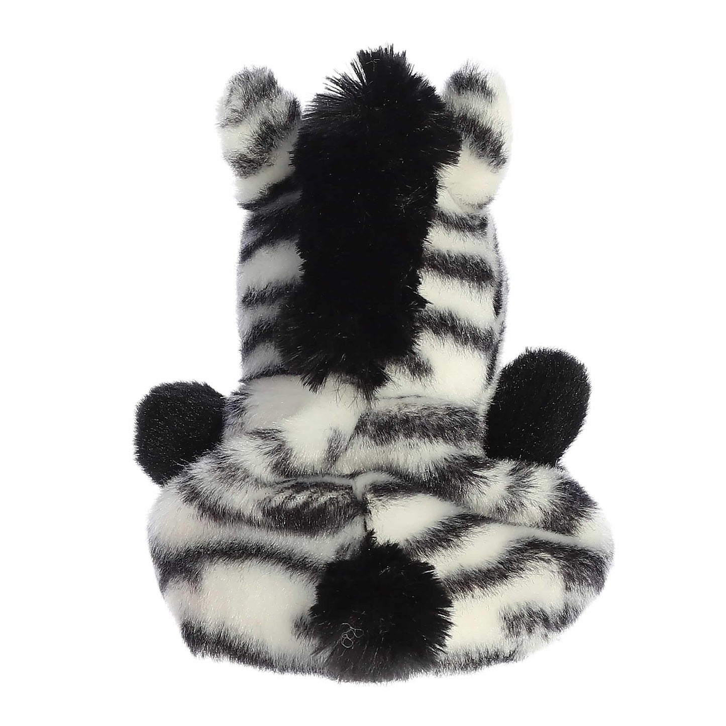 Aurora® Grévy Zebra™ Plush Stuffed Animal - 4" Small, White, Soft Polyester - Ideal for Kids' Rooms & Collectors