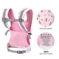 Baby Doll Carrier Front and Back Baby Doll Accessories Backpack Kid Toddlers Play Toy Baby Carriers for Babydoll Pretend with Adjustable Straps for Little Girls (Sweet Girl)
