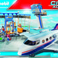 Playmobil City Action 71153 Airport Set with Airplane, Detachable Roof, Multicoloured, Ideal for Ages 4 and Up, Medium Size