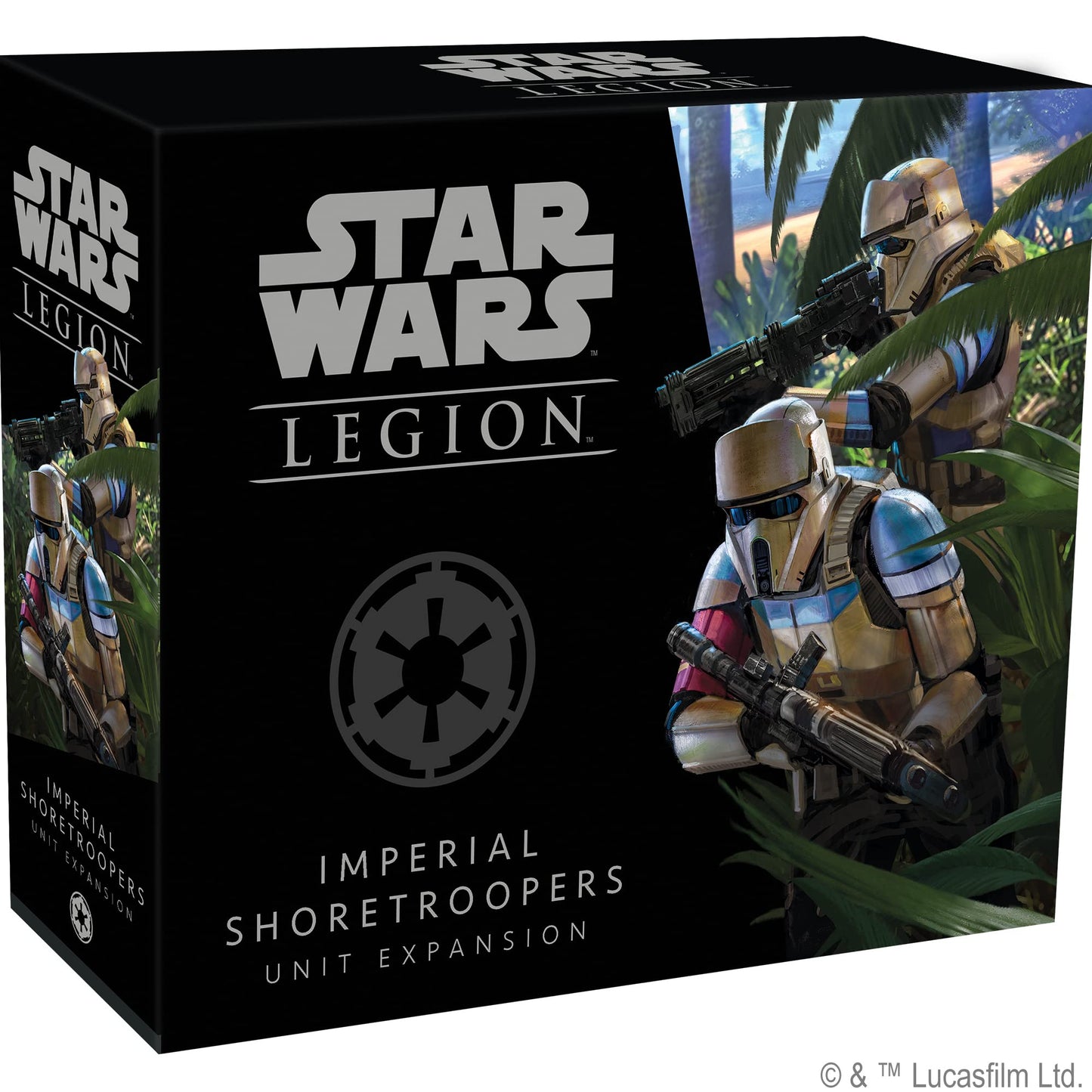 Atomic Mass Games Star Wars: Legion Imperial Shoretroopers Unit Expansion - advanced Troopers! Tabletop Miniatures Game  Strategy Game for Kids and mature-themeds  Ages 14+  2 Players  3 Hour Playtime  Made