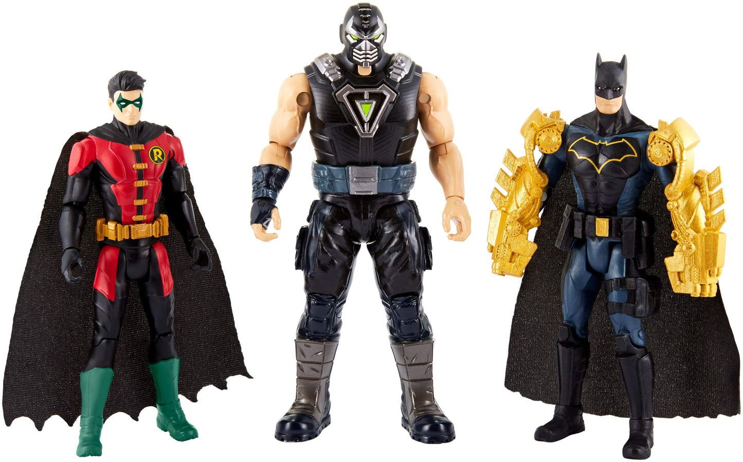 Batman Missions Batman & Robin Vs. Bane Figures 3-Pack