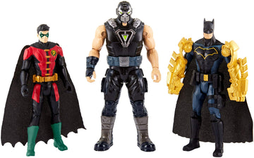 Batman Missions Batman & Robin Vs. Bane Figures 3-Pack