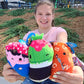Cats Vs Pickles - Pickle Maki - Chonk - 6'' Bean Filled Plushies! Great Easter Basket Stuffers, Fidget Toys For Boys And Girls,