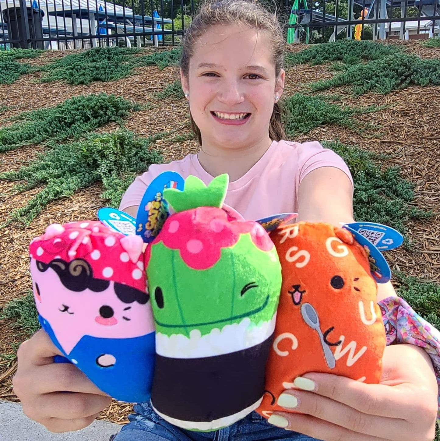 Cats Vs Pickles - Pickle Maki - Chonk - 6'' Bean Filled Plushies! Great Easter Basket Stuffers, Fidget Toys For Boys And Girls,
