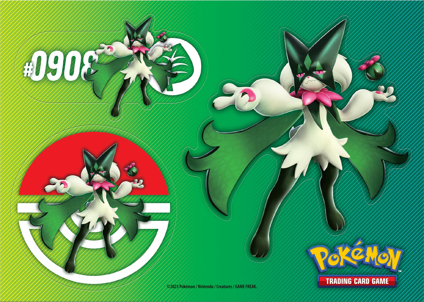 Pokemon Collector Chest: Fall 2023 Edition with Meowscarada, Skeledirge & Quaquaval Foil Cards, Black Metal Design, 6 Booster Packs