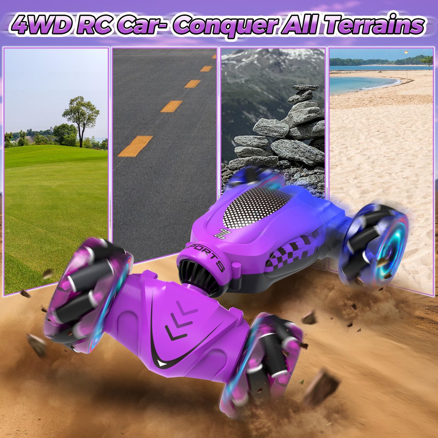 Nitigo Remote Control Car For Boys 4-7, Toys For Ages 5-7, For 4 5 6 7 8-13 Years Old, Best For Kids, Gesture Sensing Rc Stunt C