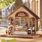 Cuteroom Miniature House Kits For Adults, Dollhouse Wooden Furniture Kit, Diy Craft Kits Creative Room Sunshine Greenhouse For D