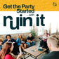 Inspiration Play Ruin It - Fun Adult Party Board Game for 3-8 Players, Ages 18+, Made of Cardstock