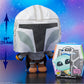 Just Play Star Wars Doorables Puffables Plush - Star Wars: The Mandalorian, 10-Inch Collectible Plush Featuring Glitter Eyes, St