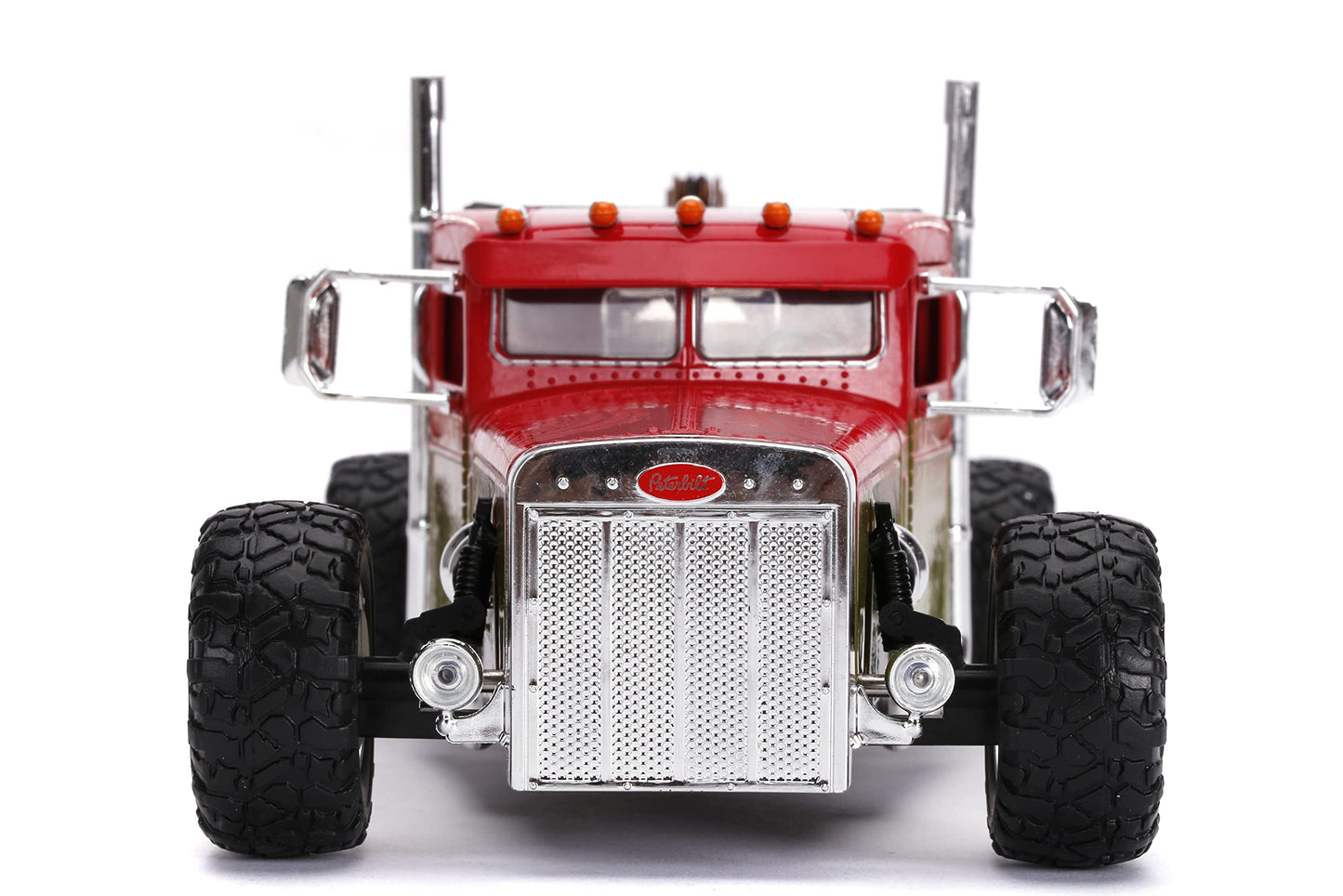 Fast & Furious Presents: Hobbs & Shaw Hobbs ' 1:24 Custom Peterbilt Truck Die-cast Car, Toys for Kids and Adults