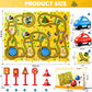 Bennol 56 Pcs Puzzle Race Car Track Set Toys For Kids, Floor Puzzle Tracks Car Gifts For 3 4 5 Year Old Boys Kids, Toys Gifts Fo