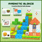 Magnetic Blocks, Magnetic Building Blocks For Kids Toys, Creative Preschool Sensory Autism Magnet Toys For Ages 3-5 5-7 8-13,Christmas Birthday For 3+ Years Old Girls & Boys