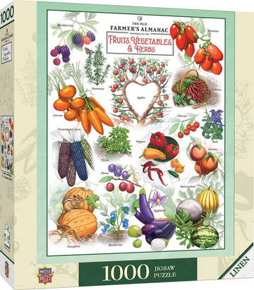 Fruits Vegetables & Berries 1000 Pc