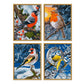NORRIS Paint by#S: Winter Birds (Quattro) Paint by#