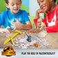Thames & Kosmos Jurassic World Dominion Dinosaur Dig - Blue, T. Rex & Amber | STEM Excavation Kit from Dig Out Prehistoric Treas