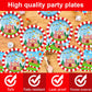 Circus Theme Paper Plates And Napkins Circus Party Decorations Tableware Set Carnival Circus Theme Dinner Plates Circus Party Tablecloths For Kids Circus Birthday Party Decor Supplies