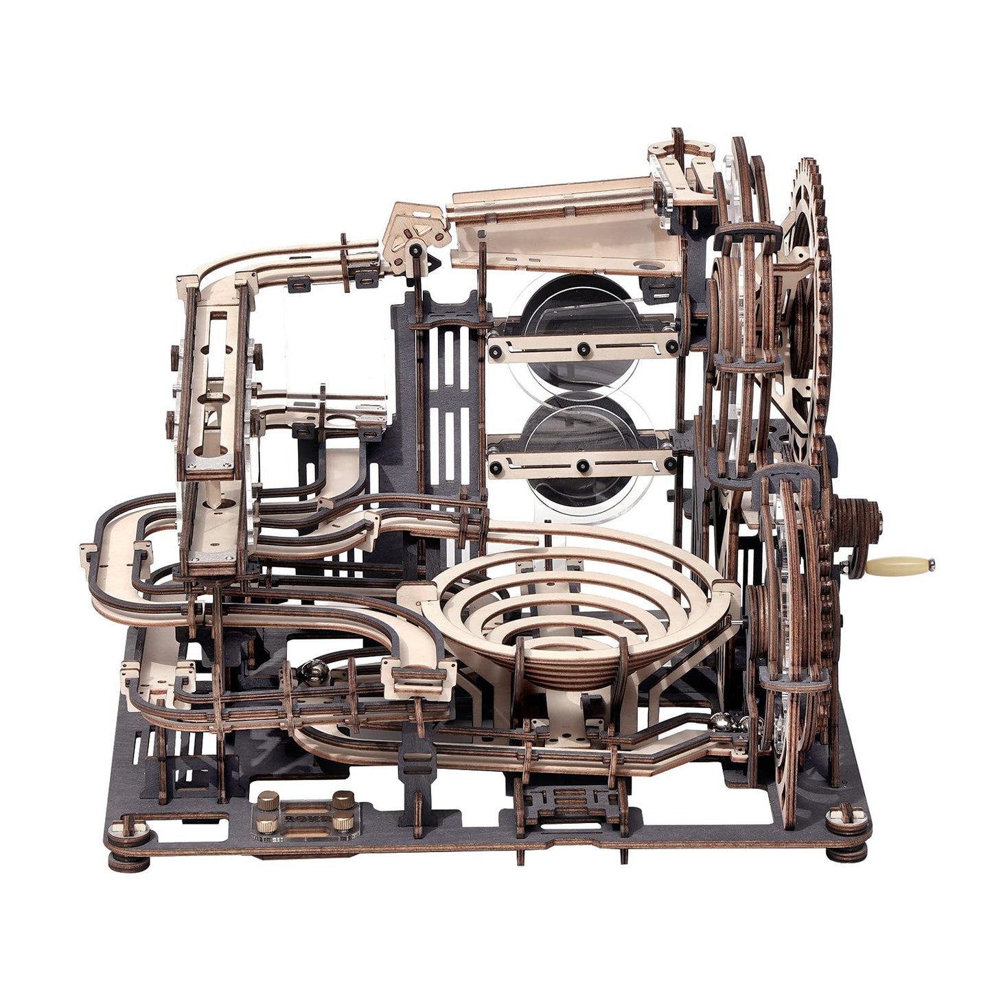 Robotime 3D Puzzles Mabrle Run - Lga01 Mable Night City Wooden Model To Build - Model Building Kits For Adults