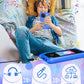 BESTOONE Upgrade Kids Phone Toys for 3 4 5 6 Year Old Girls and Boys, Toddler Emulated Touchscreen Smartphone with No Calls, No