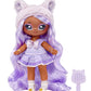 Na! Na! Na! Surprisesweetest Gems™ Juno Summers 7.5' Fashion Doll Light Amethyst Birthstone Inspired With Lavender Hair, Purple Dress & Brush,Poseable,Great Toy Gift Girls Boys Ages 5 6 7 8+ Years
