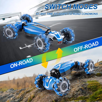 Xamimm Gesture Rc Car, 4Wd Gesture Sensing Rc Stunt Car Toys For 5-13 Ages Boys Girls, Drift Hand Controlled Remote Control Twis