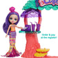 Enchantimals Sea Cave Café Playset With Martina Mermaid Small Doll, 2 Animal Friend Figures & 15 Accessories, Ocean Kingdom Toy Collection