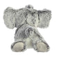 Aurora® Adorable Mini Flopsie™ Leroy Elephant™ Stuffed Animal - Playful Ease - Timeless Companions - Gray 8 Inches